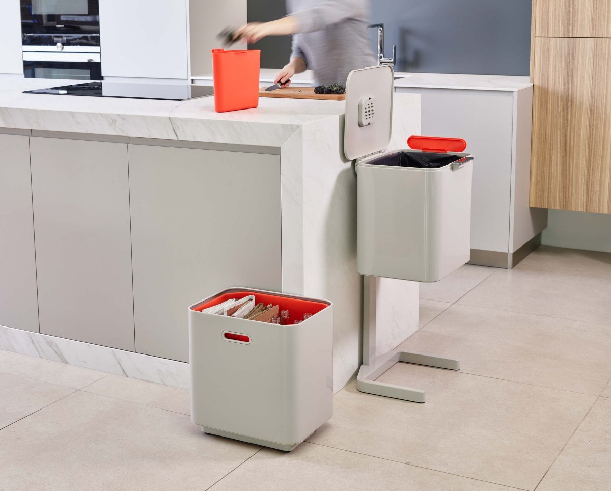 EAN 5028420001020 - Joseph Joseph Totem Max 60 L 2 cesta(s) Gris, Naranja imagen 5