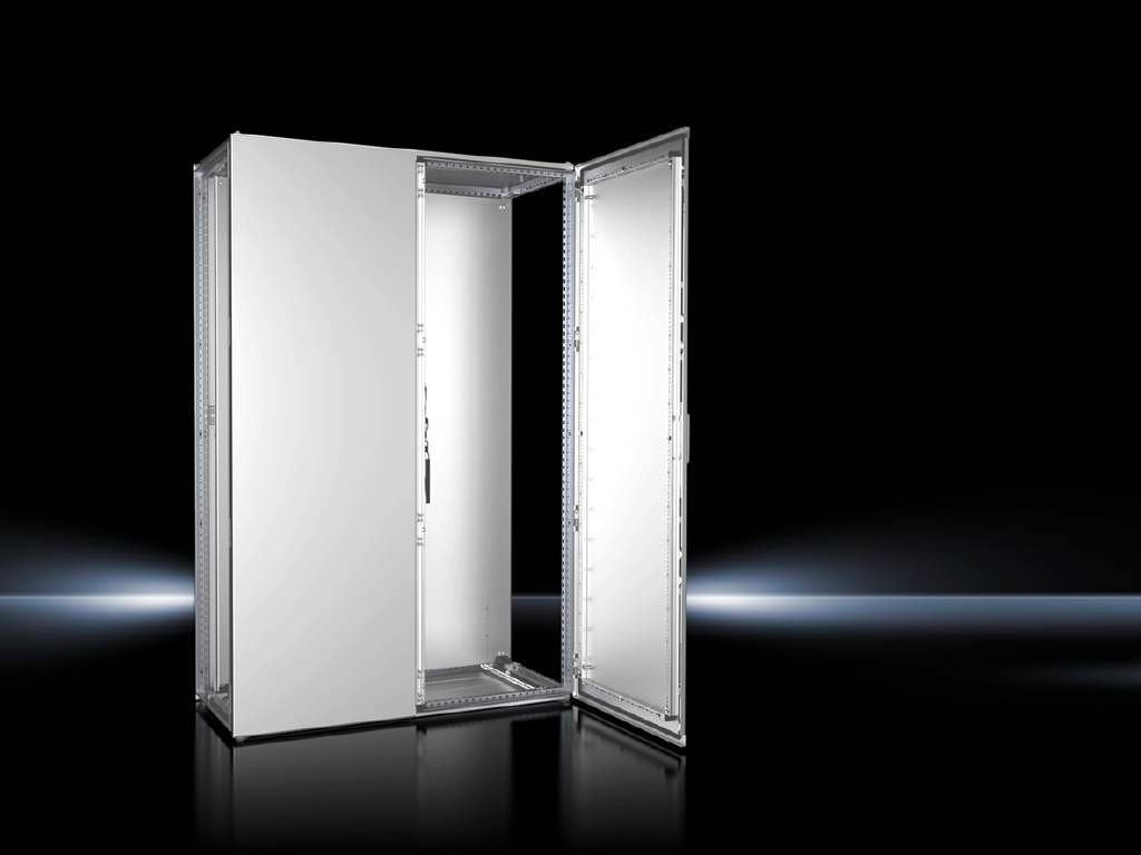 Rittal Vx Anreih-Schranksystem, 2-Türig, 1200x1800x500mm