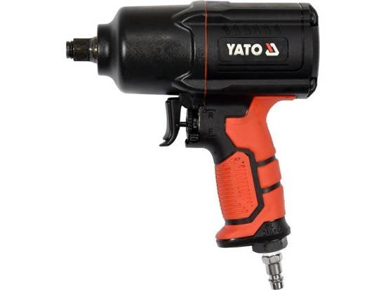 Yato Yt-09544 Atornilladora De Impacto Con Batería 1/2" 7000 Rpm 1700 Nm Negro, Naranja Yt-09544