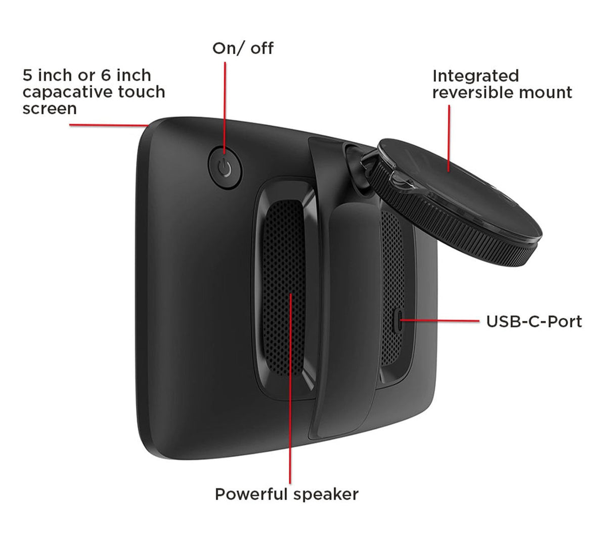 Tomtom Go Classic Navegador Fijo 15,2 Cm (6") Pantalla Táctil Negro