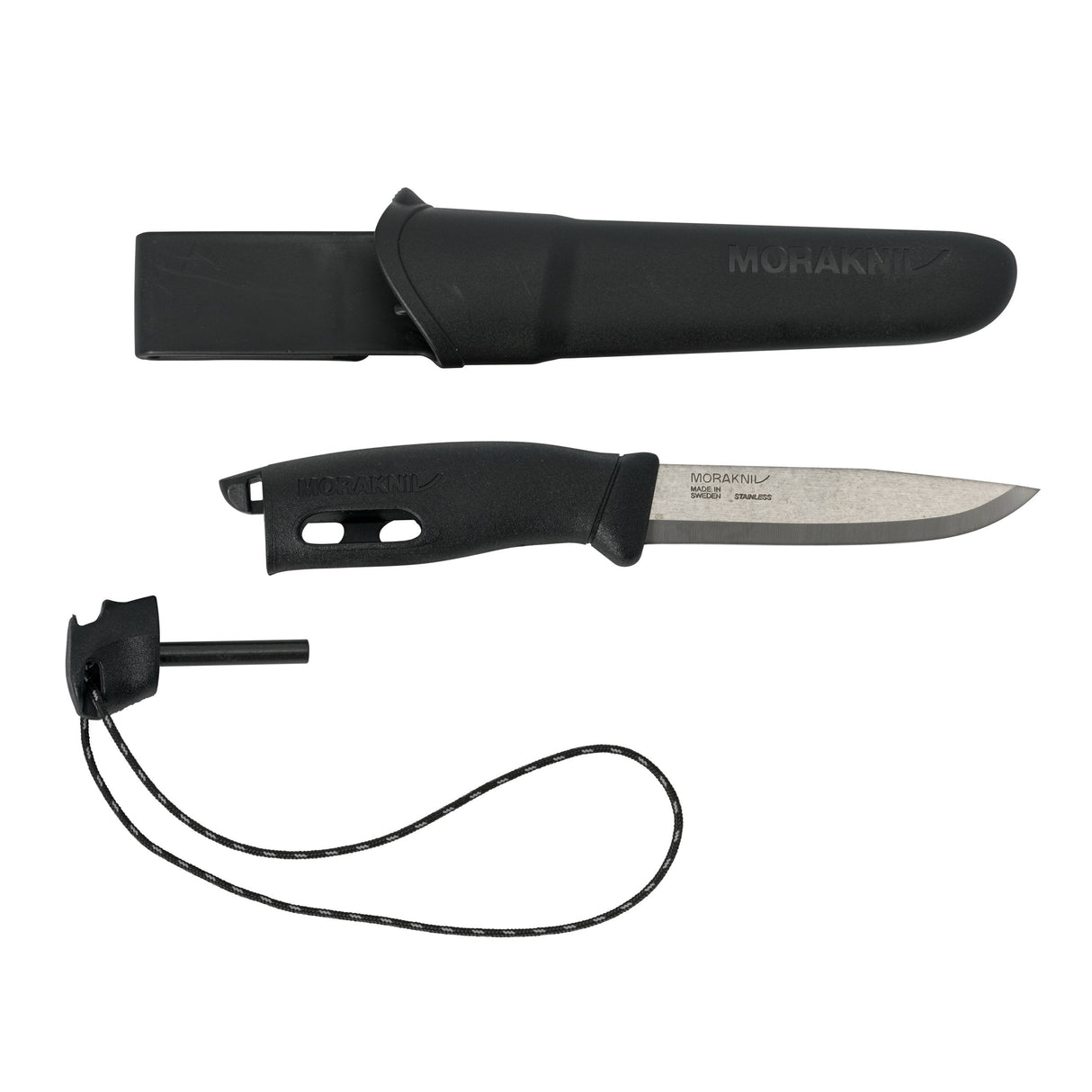 Cuchillo Morak Compañero Negro Chispa