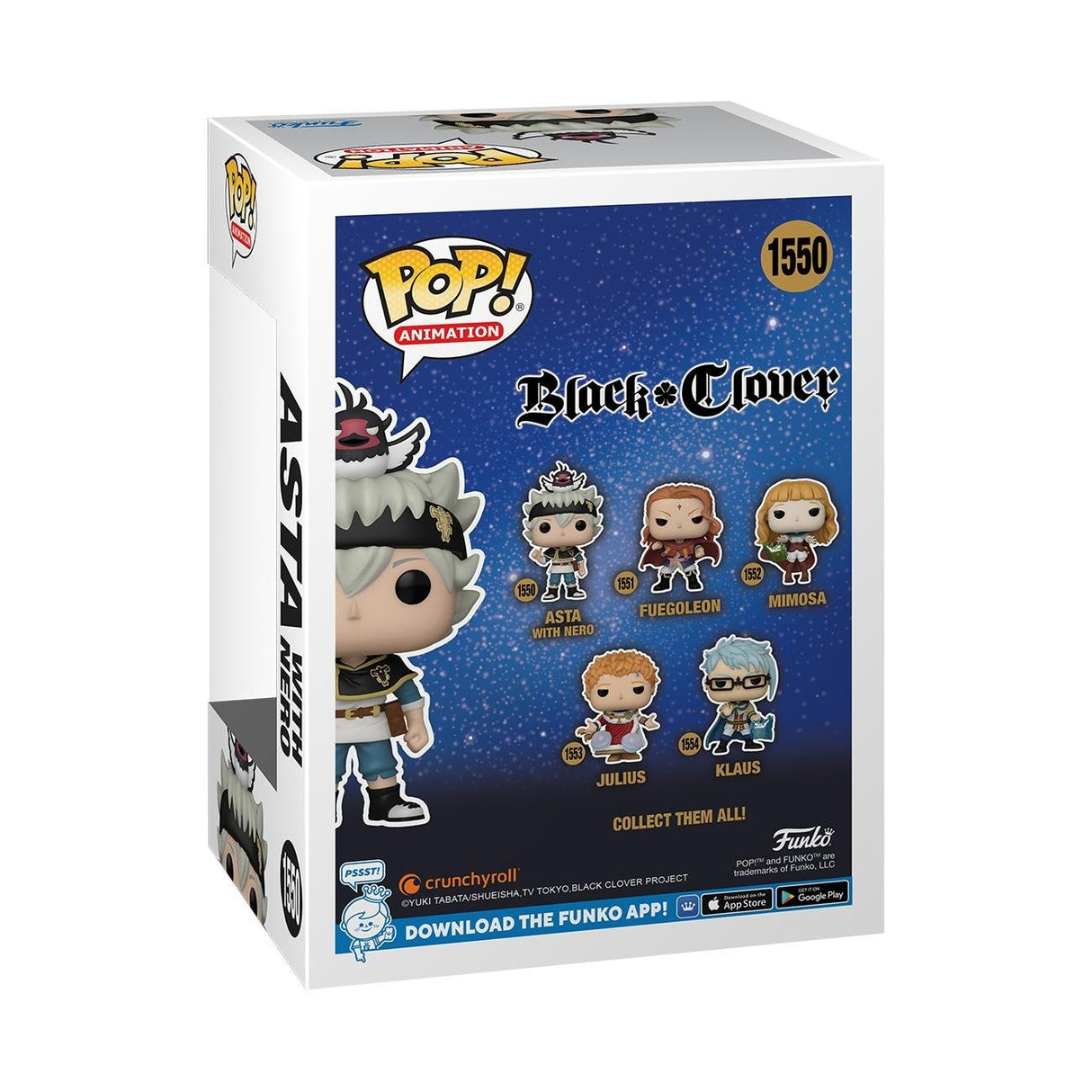 EAN 0889698721158 - FUNKO POP! Animation Asta with Nero imagen 3