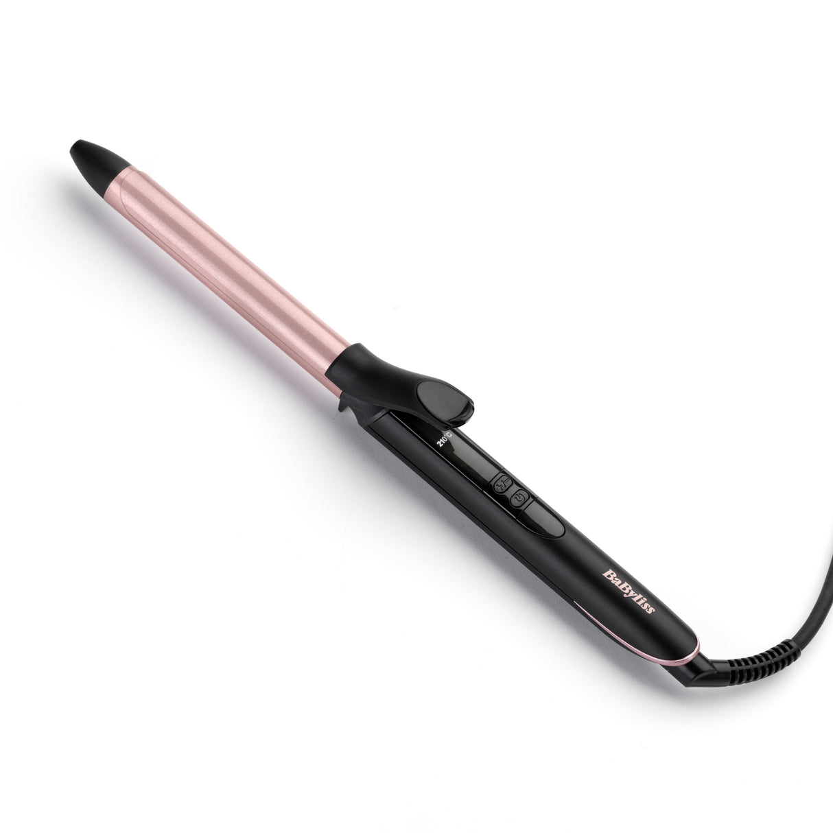 EAN 3030050153637 - BaByliss 19 mm Curling Tong Rizador de pelo Caliente Negro, Oro rosado 2,5 m imagen 5