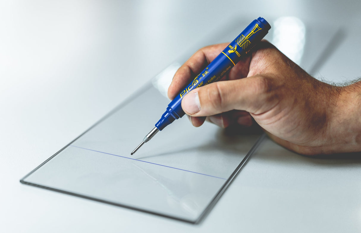 Pica Ink Deep Hole Marker Blue