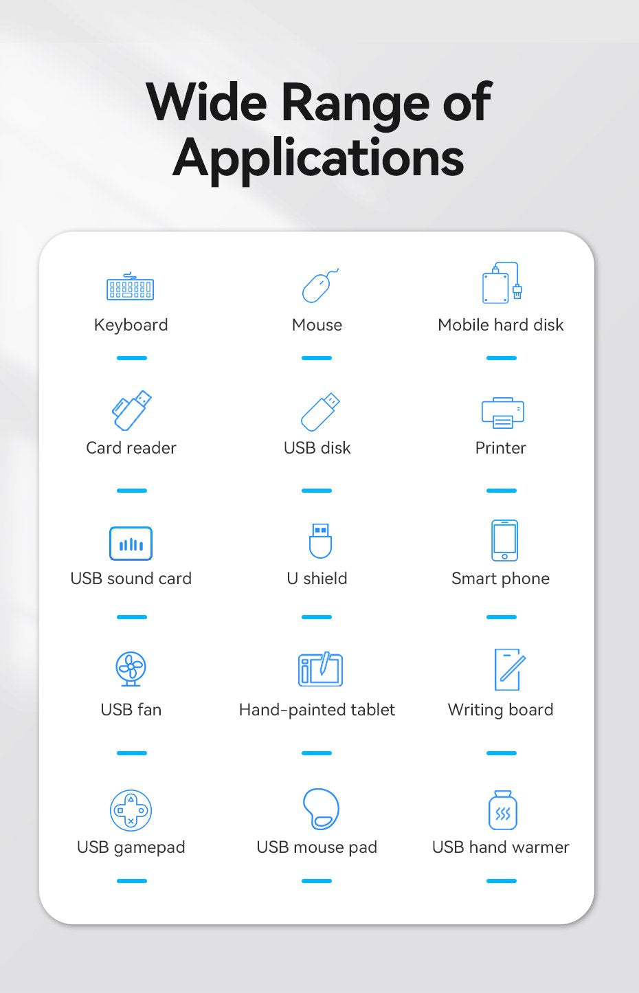 Hub Usb 3.0 Vention Chlbd 4xusb Microusb Pd 50cm
