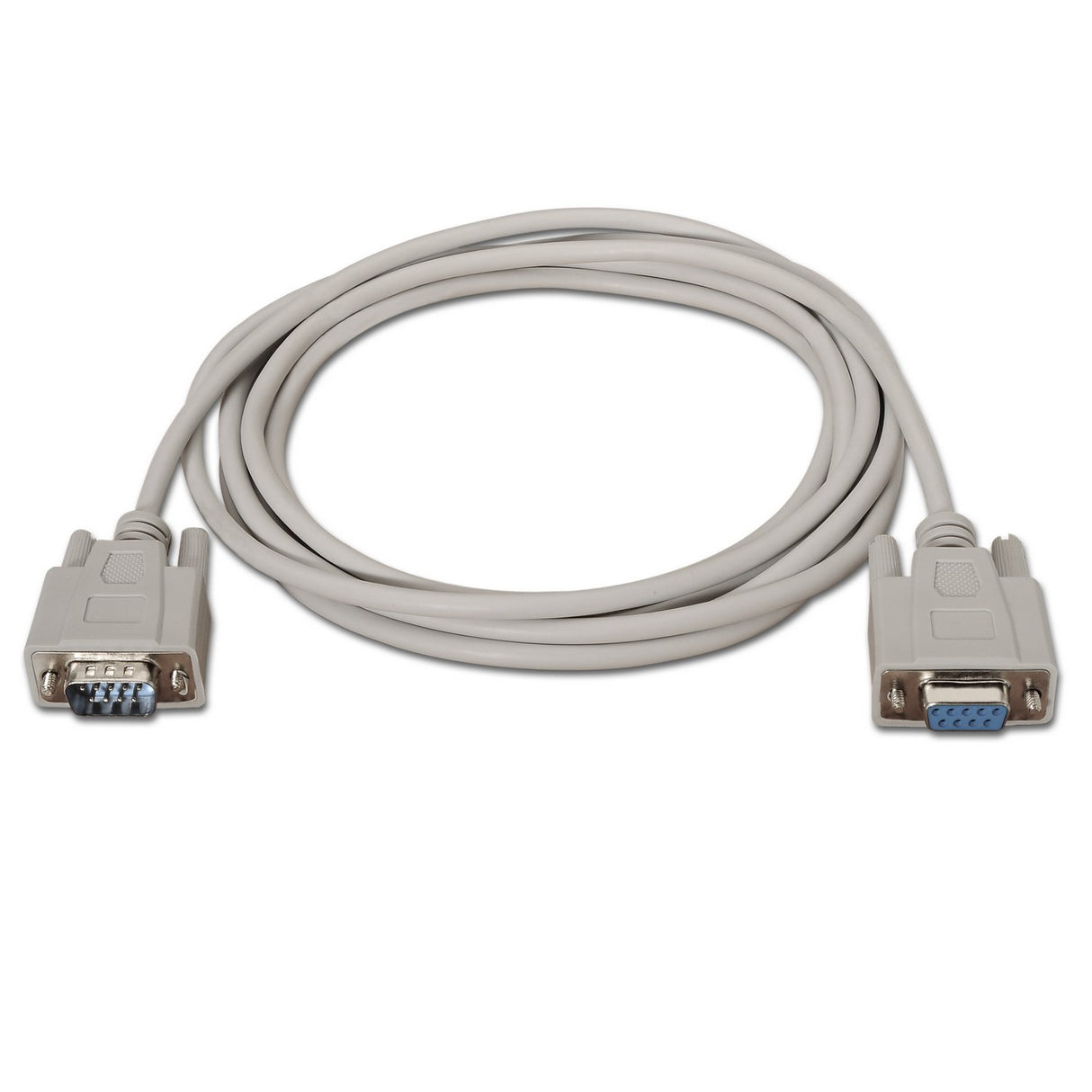 EAN 8436574700640 - AISENS A112-0065 cable de serie Beige 1,8 m DB9 imagen 2