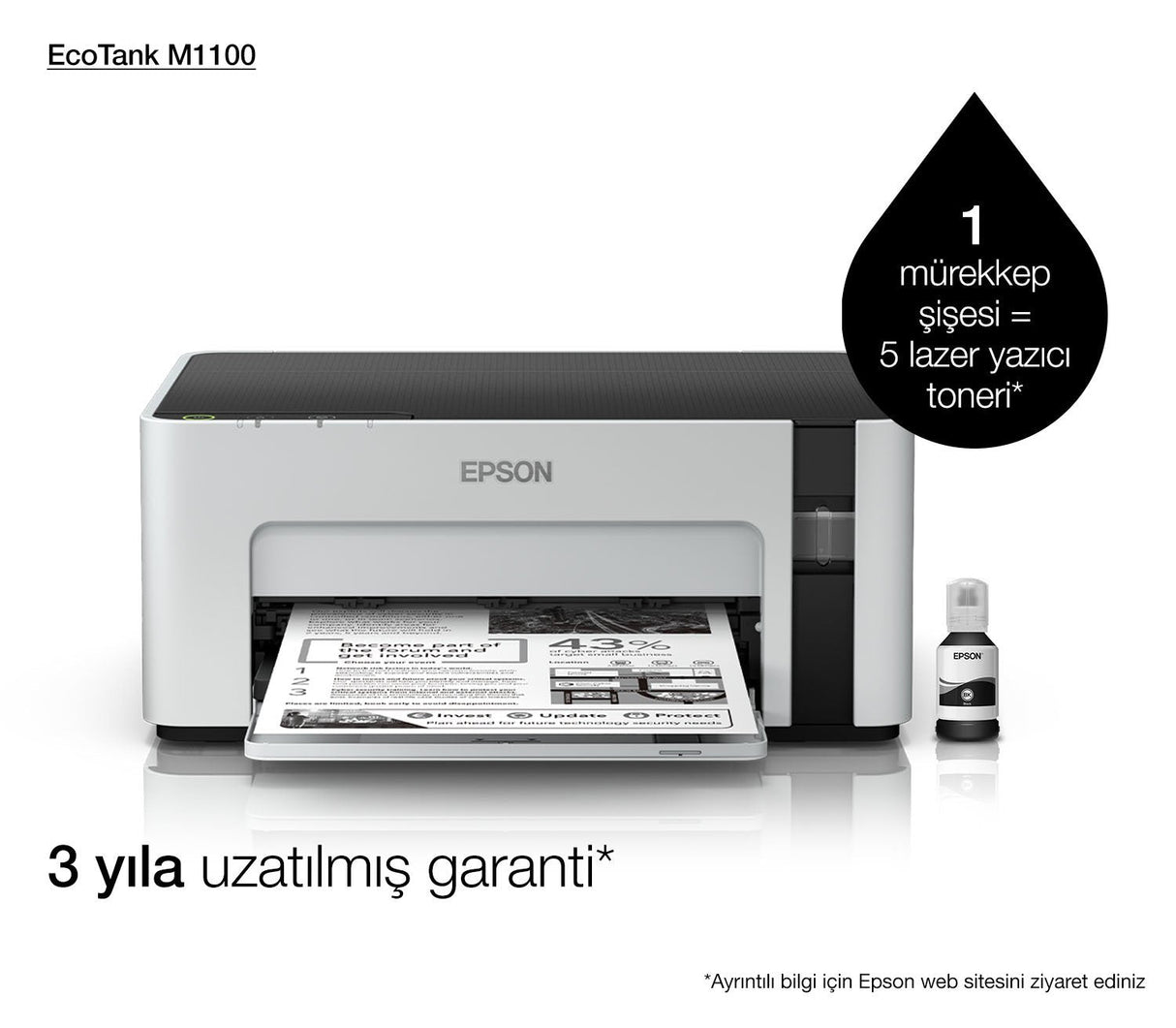 EAN 8715946655376 - Epson EcoTank M1100 impresora de inyección de tinta 1440 x 720 DPI A4 imagen 10
