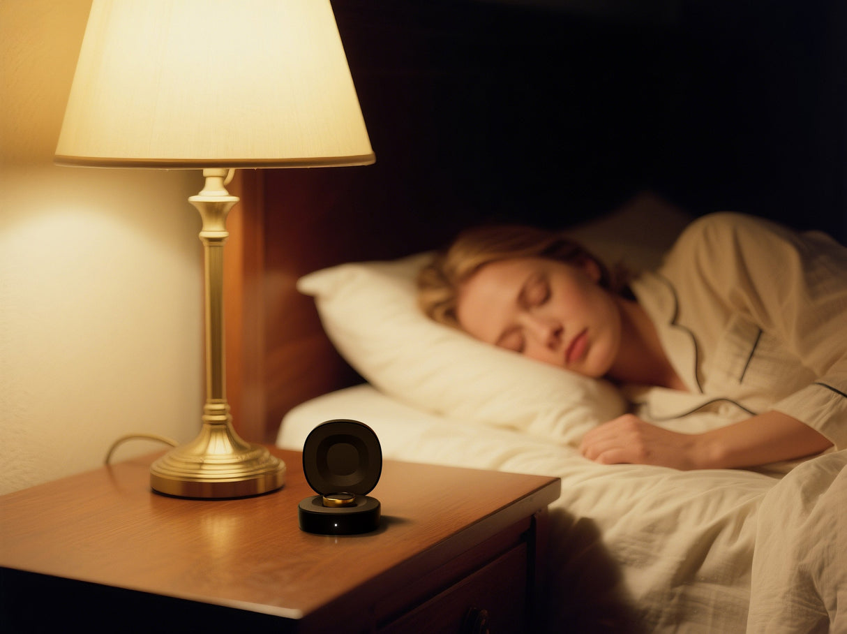 Ringconn Smart Ring Gen2 Für Frauen Und Männer - Schlaf- Und Fitness Tracking Wearable - Herzfrequenz - Matt-Schwarz Grösse 10