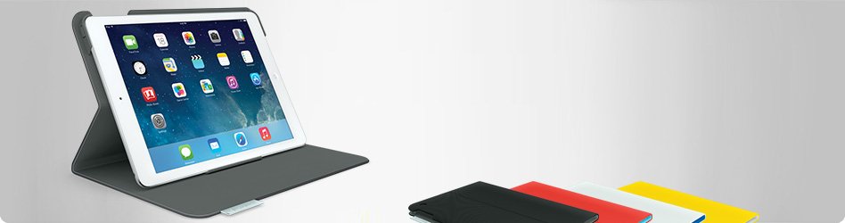Logitech Ultrathin Funda Folio Para Ipad Air Vapor