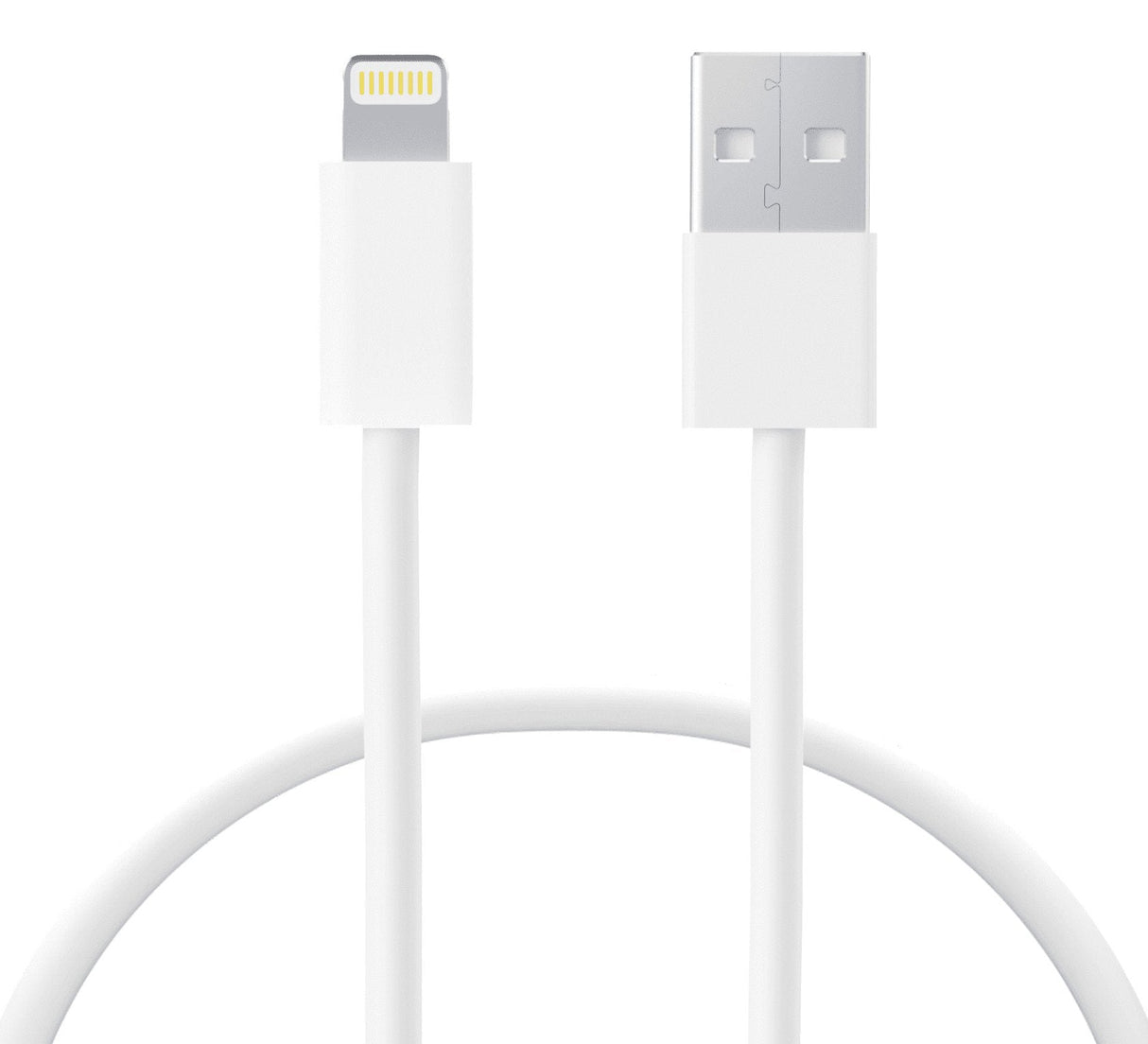 Ksix Lcl2001alb White Cable Usb-A (M) A Lightning (M) 1m