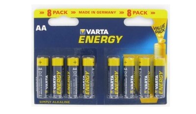 Pack Varta De 8 Baterías Alcalinas Aa (Lr06) De 1.5v