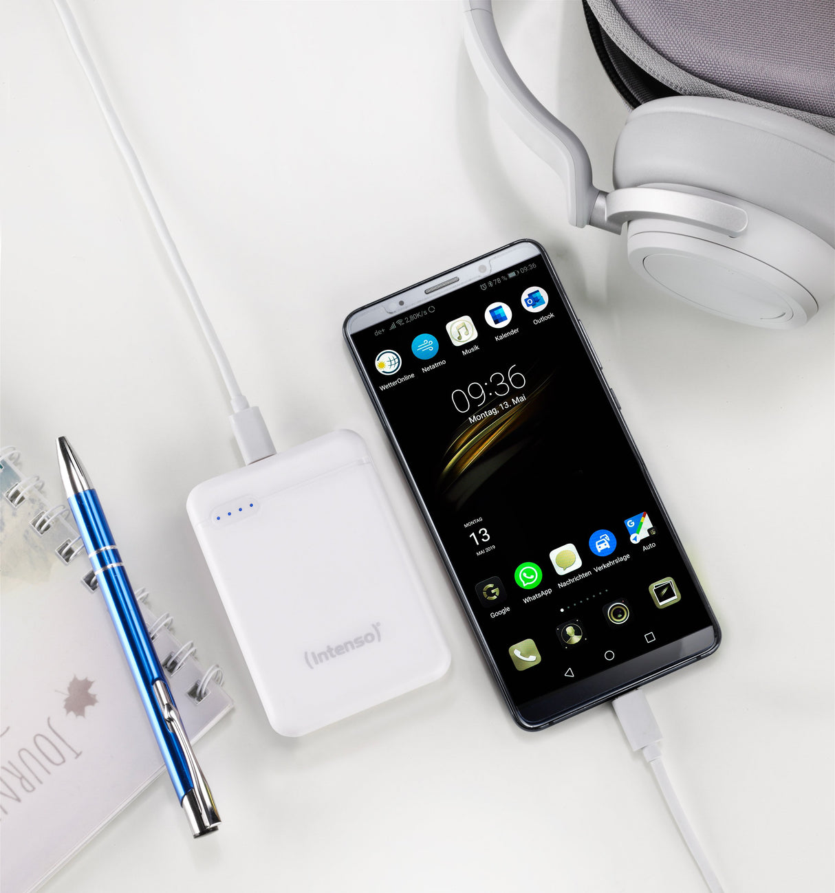 EAN 4034303028252 - Intenso 7313522 batería externa Polímero de litio 5000 mAh Blanco imagen 7