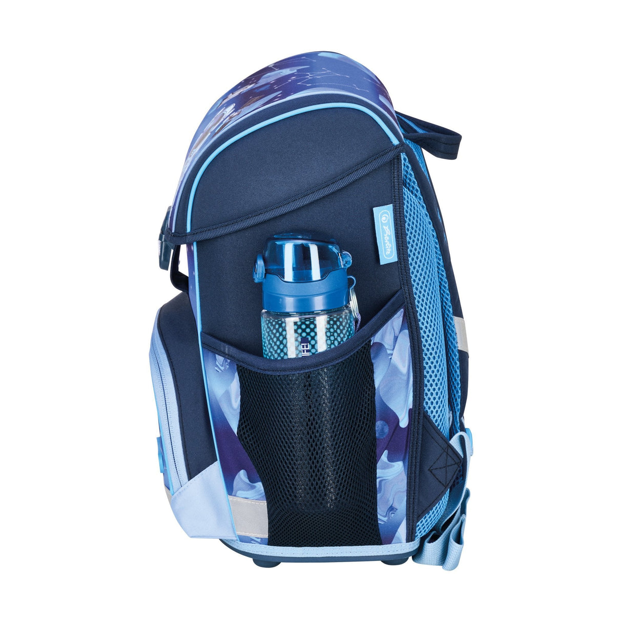 EAN 4008110397122 - Herlitz Loop Plus Cosmic Explorer juego de mochila escolar Niño Poliéster Azul, Azul oscuro imagen 8