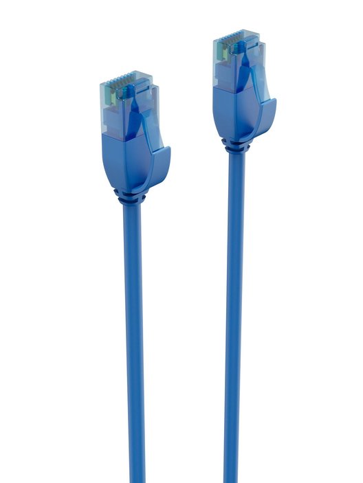 Shiverpeaks Cable De Red Cable De Red Cat.6 U/Utp Slim Azul 2m