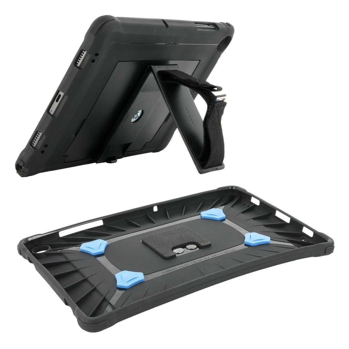 Protech - Funda + Correa De Mano 360 + Soporte Para Galaxy Tab A9+