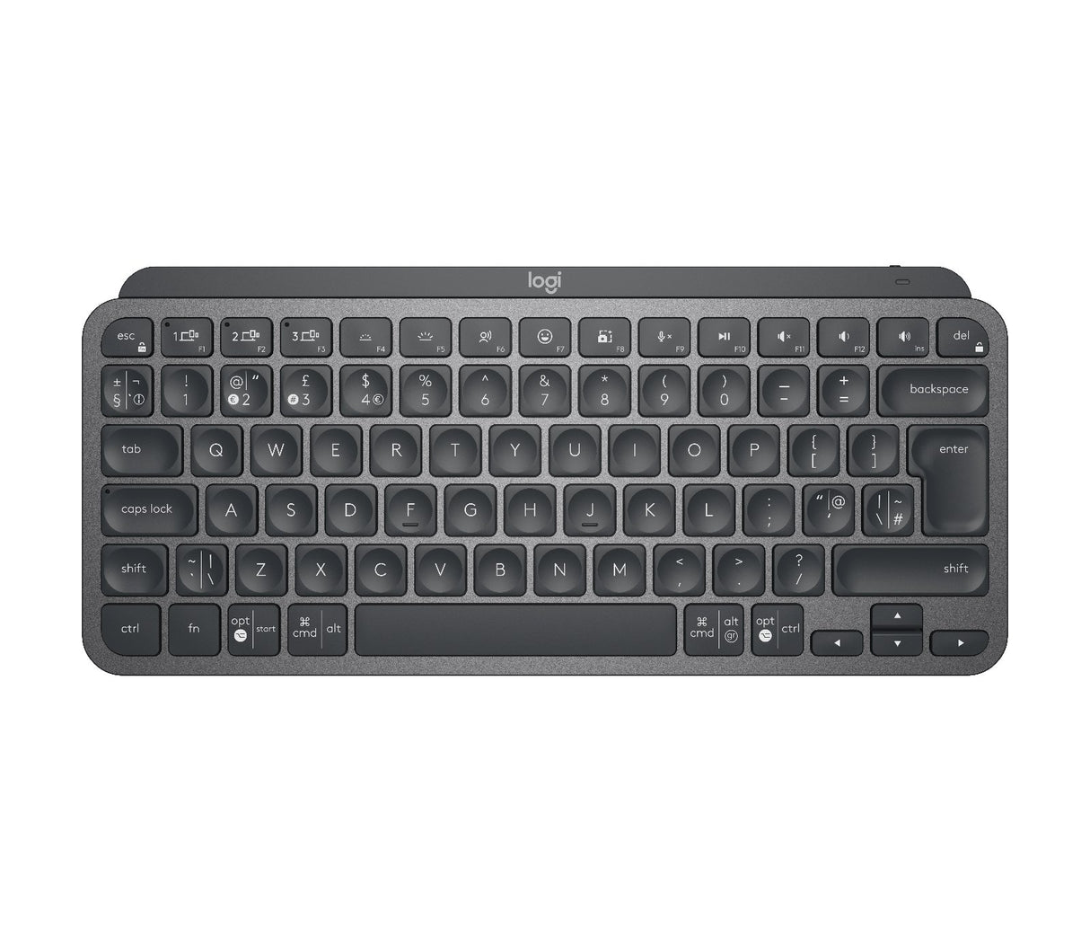 EAN 5099206098992 - Logitech 920-010495 teclado Universal RF Wireless + Bluetooth QWERTY Inglés del Reino Unido Grafito imagen 2