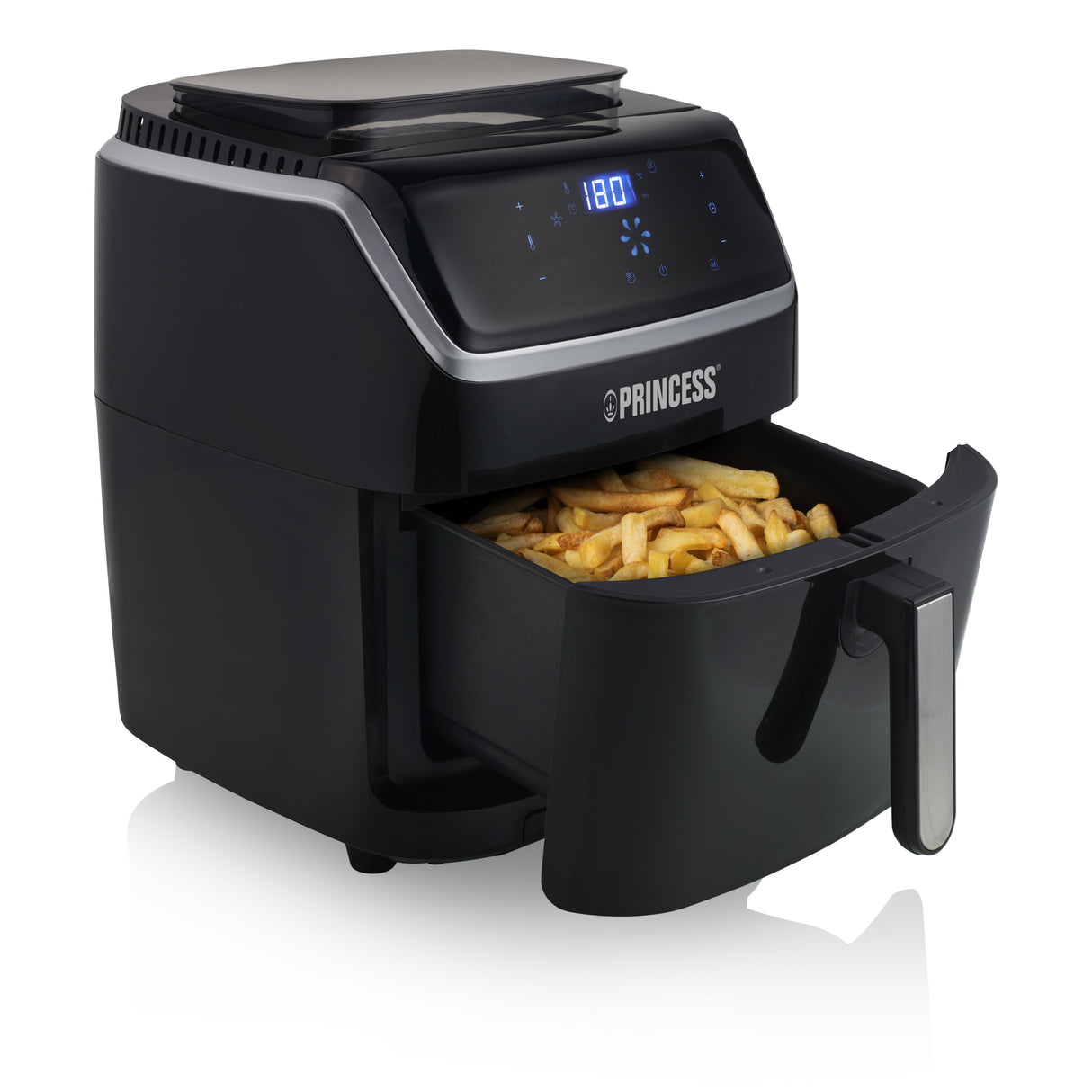 EAN 8713016098412 - Princess 182080 Sencillo 6,5 L Independiente 1700 W Freidora de aire caliente Negro imagen 2