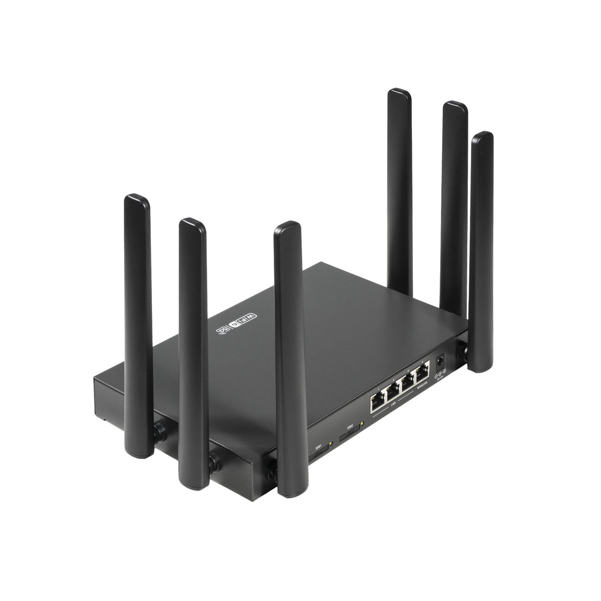 EAN 4717964705488 - Edimax 5G-8649AX router inalámbrico Doble banda (2,4 GHz / 5 GHz) Negro imagen 4