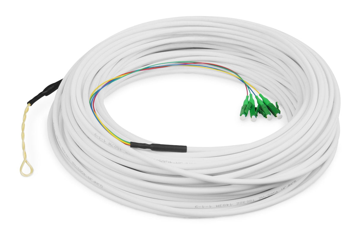 Cable Digitus Dk-3904lca-50 De Fibra Óptica E Infiniband 50 M 4x Lc Lc/Apc Blanco