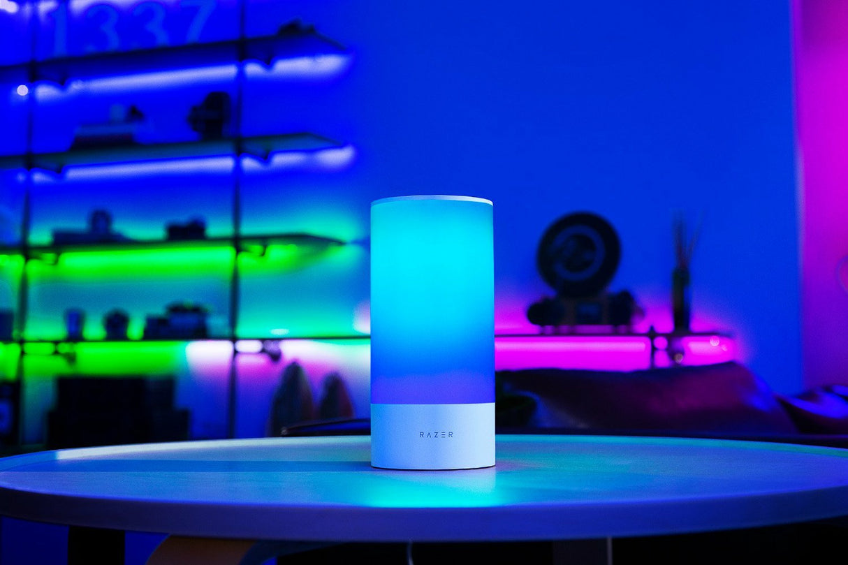 Razer Aether Smart Light Pro, Luz Led Multizona, Funcionamiento Vía Táctil O App Rz43-04080100-Rgwb