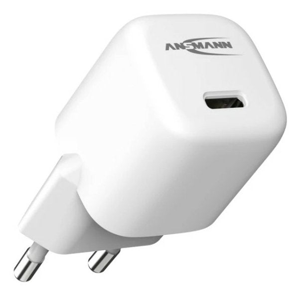Cargador Doméstico Ansmann Hc120pd Gan Mini, 3a/20w Usb-C 1001-0153