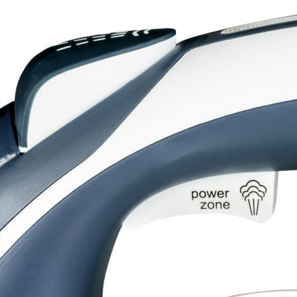 Haeger Ultra Steam 2800 Plancha Vapor-Seco 2800 W Azul, Blanco