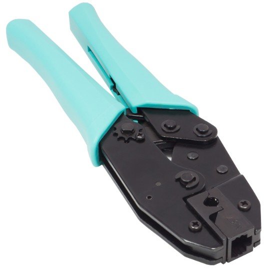 Alcasa Gc-N0096 Crimpadora Herramienta Para Prensar Negro, Azul