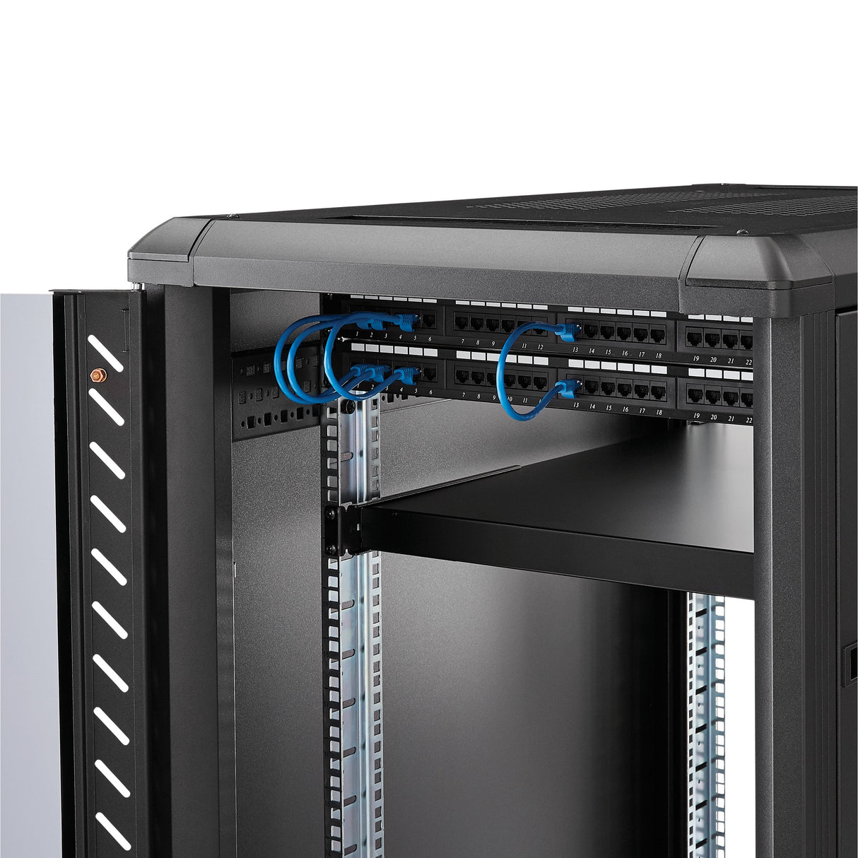 EAN 0065030848145 - StarTech.com ADJSHELFHD accesorio de bastidor Estantería ajustable imagen 2