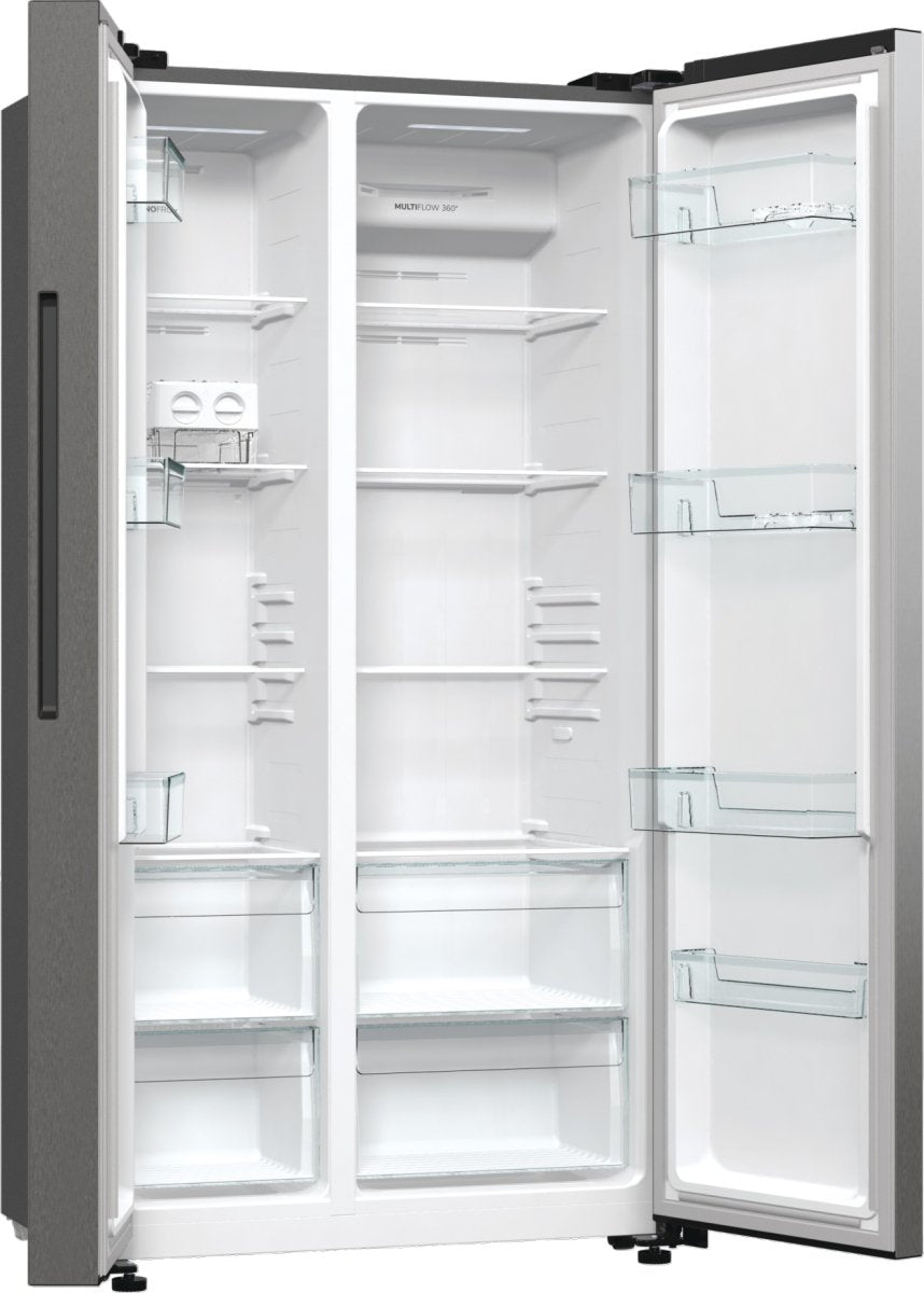 EAN 3838782684449 - Gorenje NRR9185EAXL nevera puerta lado a lado Independiente 550 L Gris imagen 3