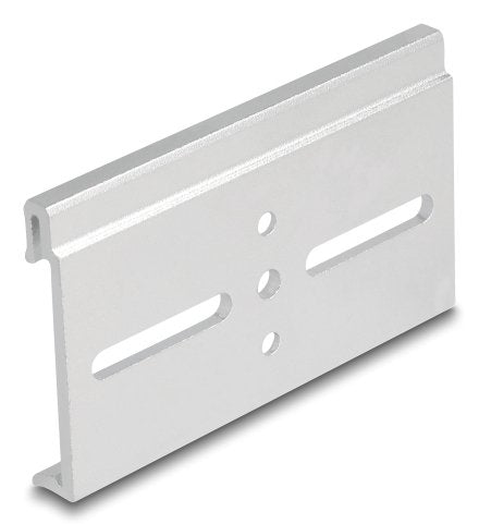 Aluminium Montageclip Für Hutschiene 80,0 X 47,8 Mm Silber