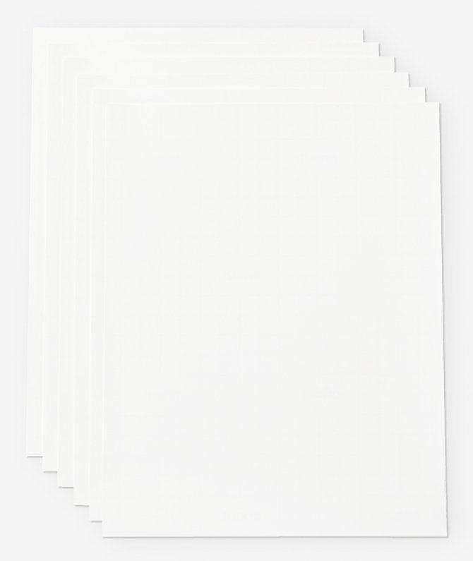 Cricut 2010362 Vinilo De Transferencia Térmica Lámina De Vinilo De Transferencia Térmica Vinilo De Termotransferencia Liso 12 Hojas