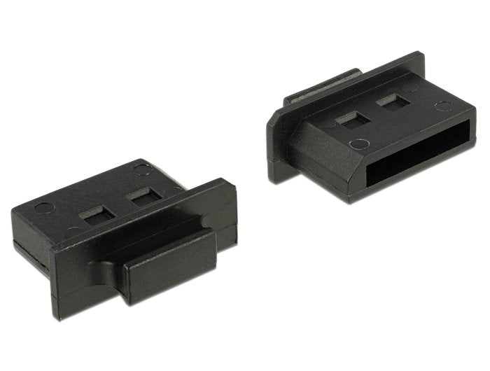 Delock 64025 Cubierta Contra Polvo Para Displayport Hembra Con Agarre. 10 Piezas En Negro