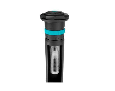 Aspersor Emergente Gardena Sprinklersystem Md180 (Negro/Gris, Alcance De Pulverización De 5,5 A 7,5 Metros)