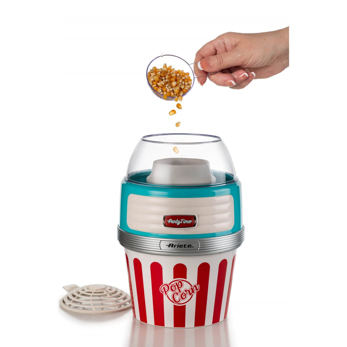 Ariete Popcorn Xl Party Time 2957/01 Máquina De Palomitas De Maíz 1100 W