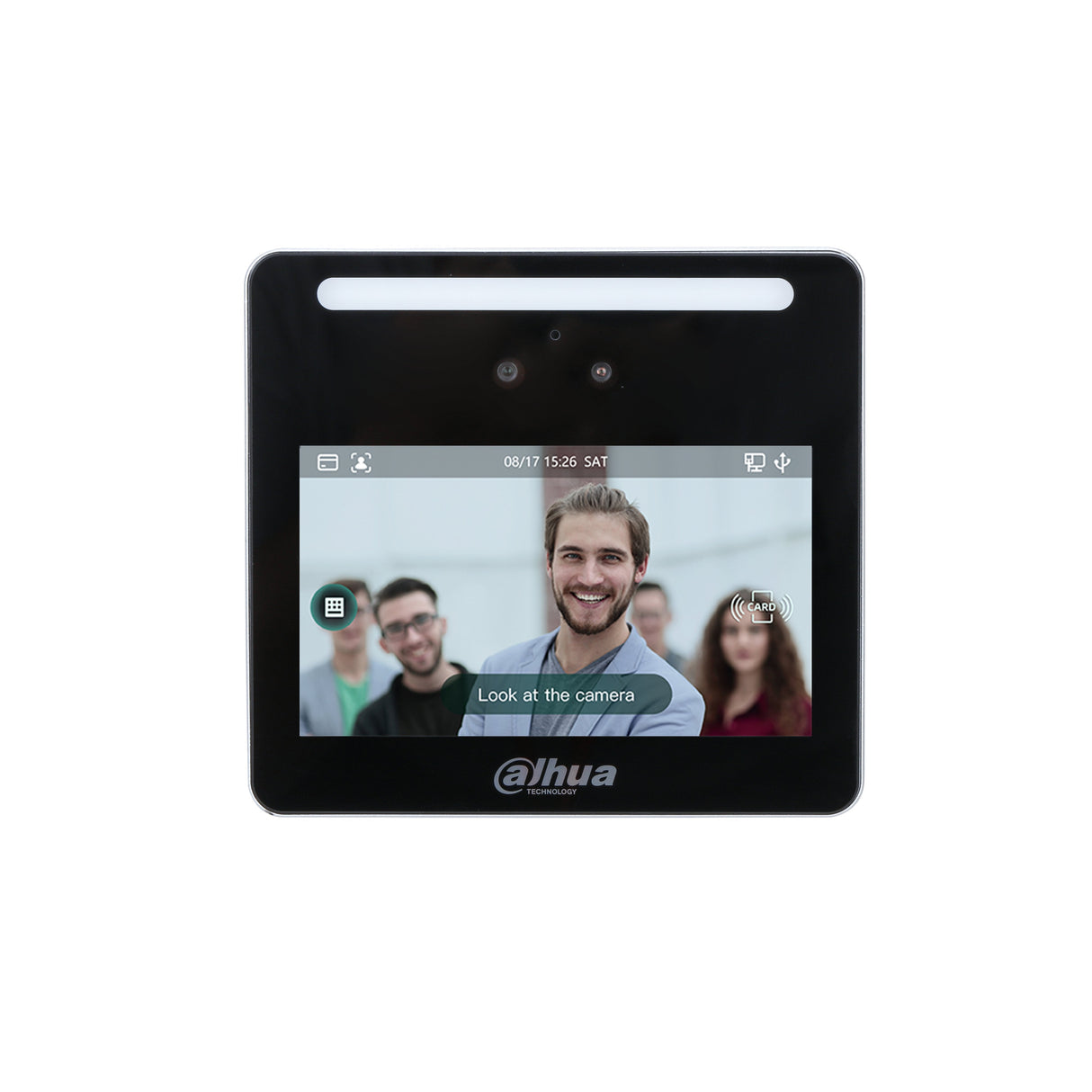 Dahua Asa3213g-Mw Terminal De Control De Presencia Ip Wifi Con Reconocimiento Facial+Pin+Tarjeta