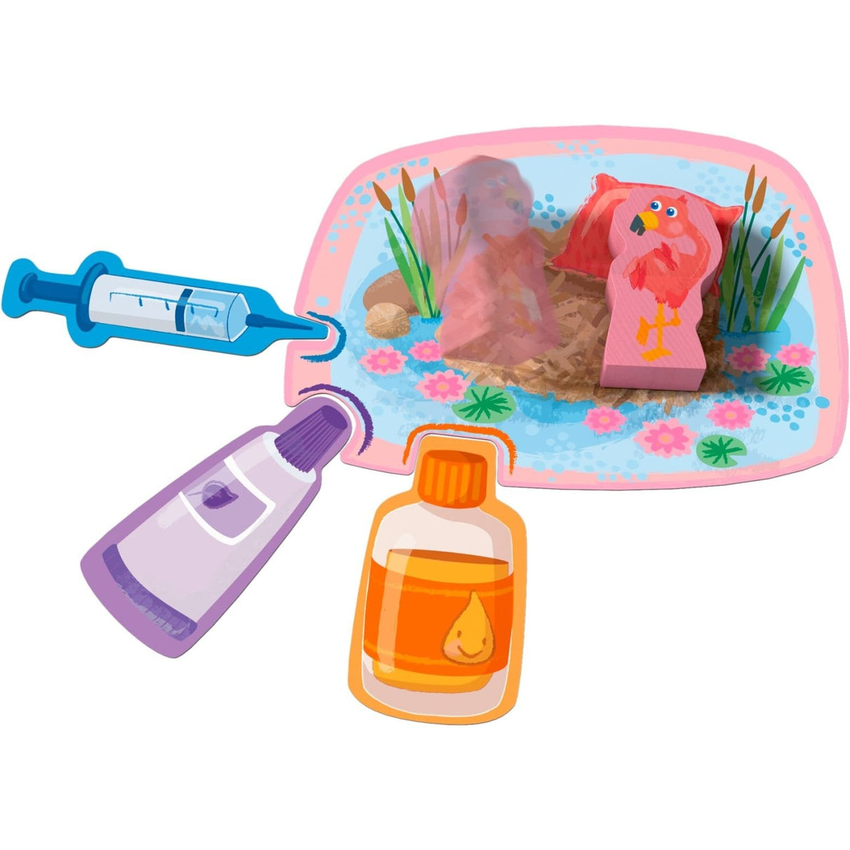 Haba Mis Primeros Juegos: Tratamos Con Animales, Juego De Habilidad 2011719001