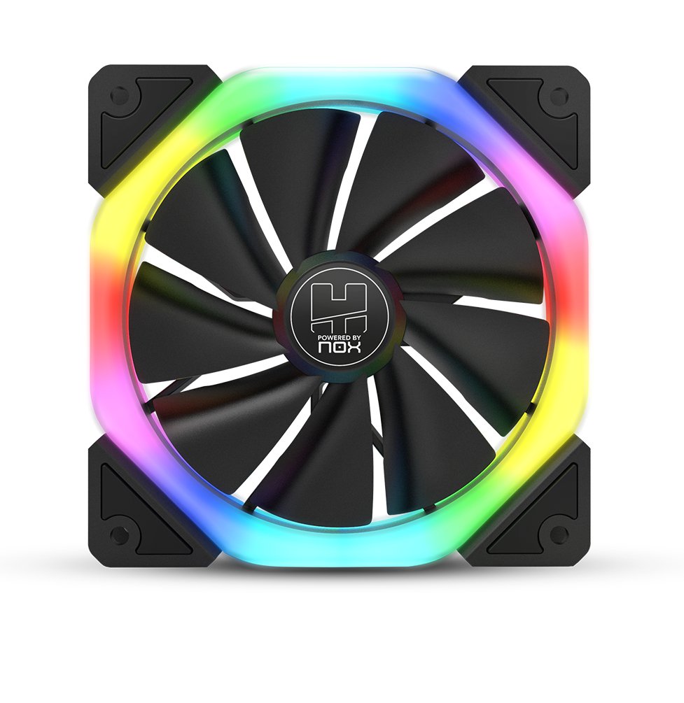 EAN 8436587970214 - NOX Hummer S-Fan Carcasa del ordenador Ventilador 12 cm Negro imagen 3