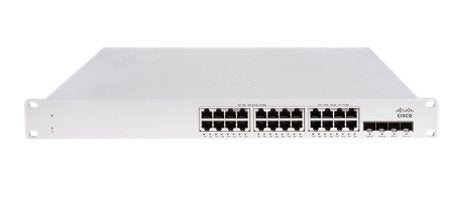 Cisco Meraki Ms150 24-Port Poe 802.3bt 370w 4x1g Uplink Cloud Managed Switch