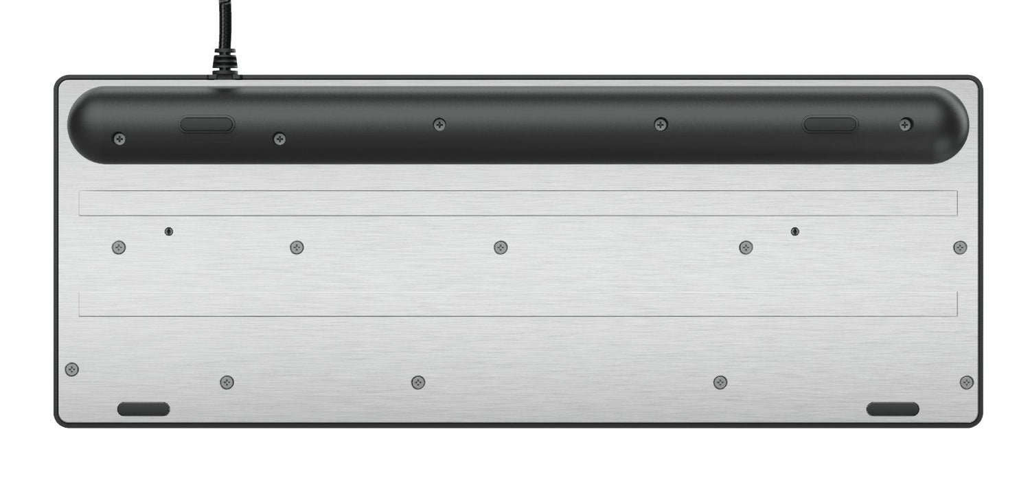Teclado Trust Gaming Gxt 833 Thado Metalico Compacto Iluminacion Led Multicolor Anti-Ghosting 12 Tecl.Multimedia Usb  23698