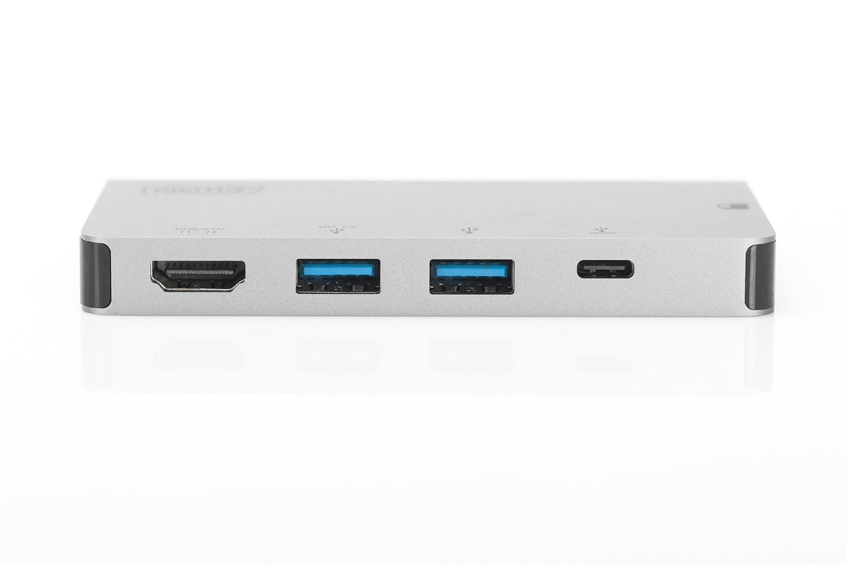 Digitus Da-70867 Hub De Interfaz Usb 3.2 Gen 1 (3.1 Gen 1) Type-C Plata