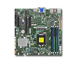 Placa Base Supermicro X11ssz-F Para Estación De Trabajo / Servidor Lga 1151 (Socket H4) Micro Atx Intel® C236