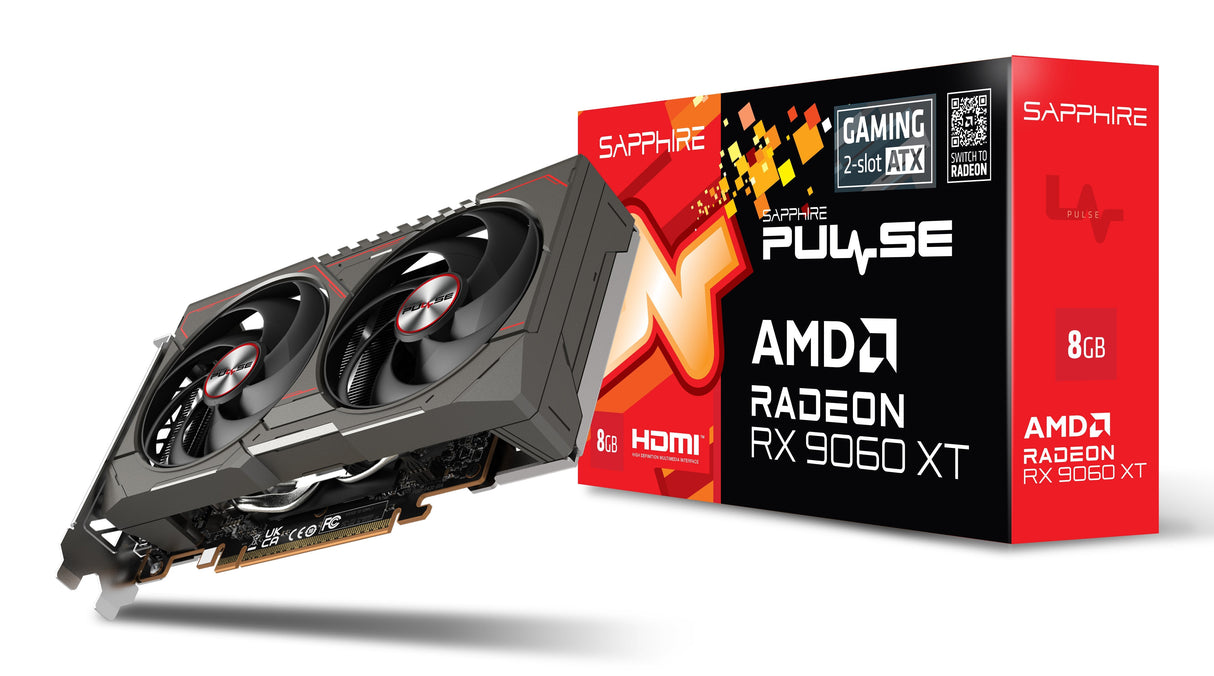 Rx 9060 Xt 8gb Sapphire Pulse Gaming Gddr6