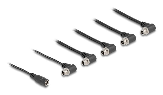 EAN 4043619901227 - DeLOCK 90122 cable de transmisión Negro 0,762 m 5.5 x 2.1 mm 5 x 5.5 x 2.1 mm imagen 2