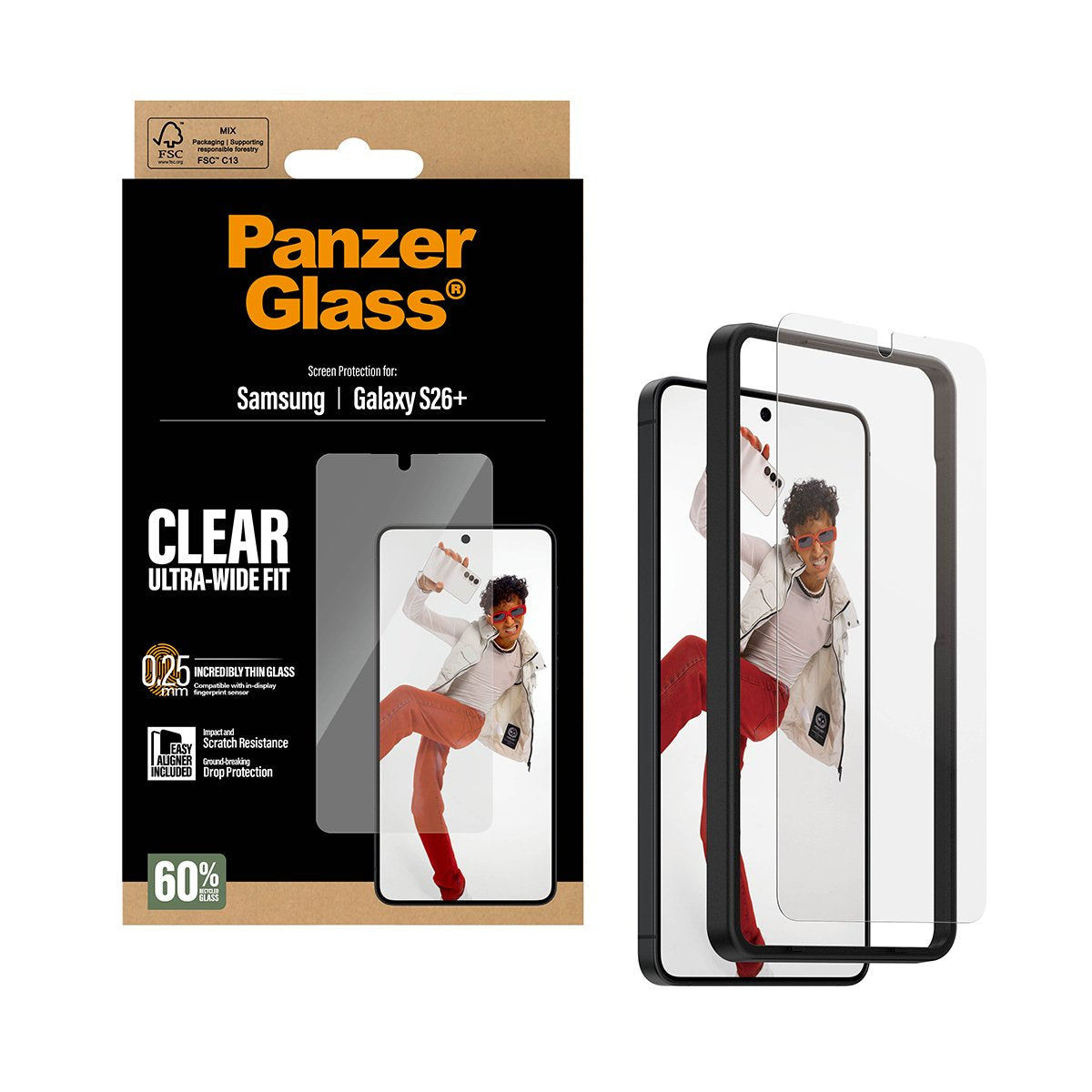 Panzerglass Screen Protector Galaxy S26+ Easyaligner