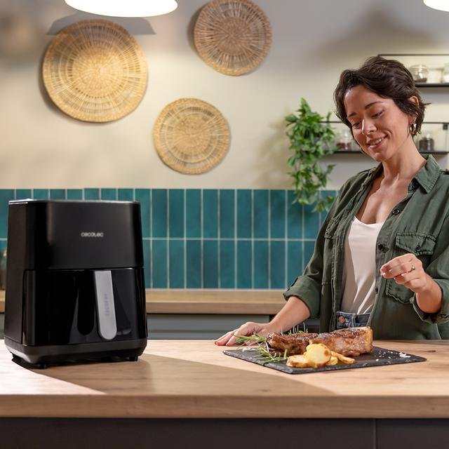 Freidora De Aire Cecotec Cecofry&Grill Duoheat 4000 4 L Potencia 1900w