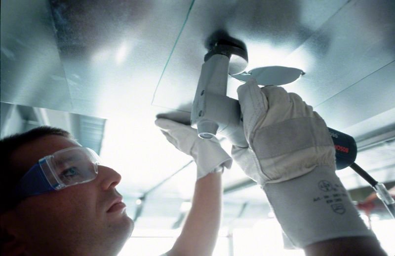 Tijeras Para Hojalatero Bosch Professional Gsc 2.8 Professional Azul, 500 Vatios 601506103