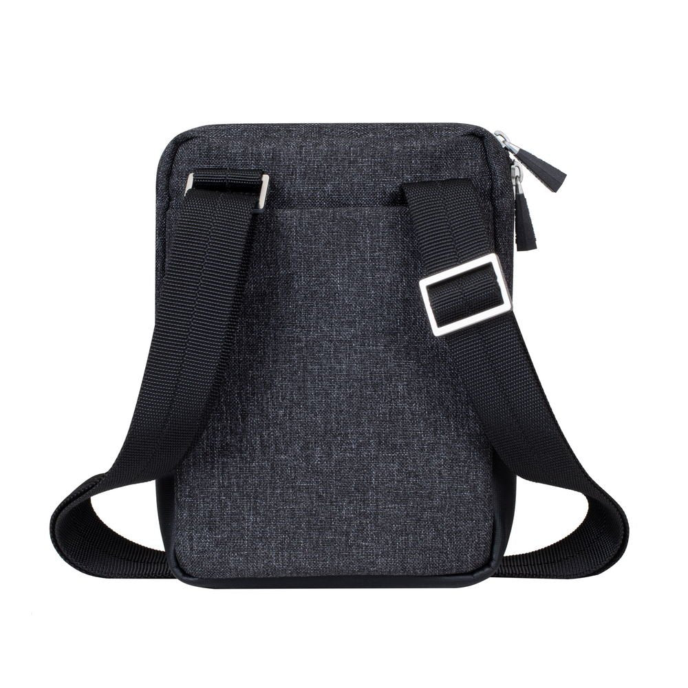 Rivacase 8810 Black Melange Crossbody Bag Para Tablets 8"