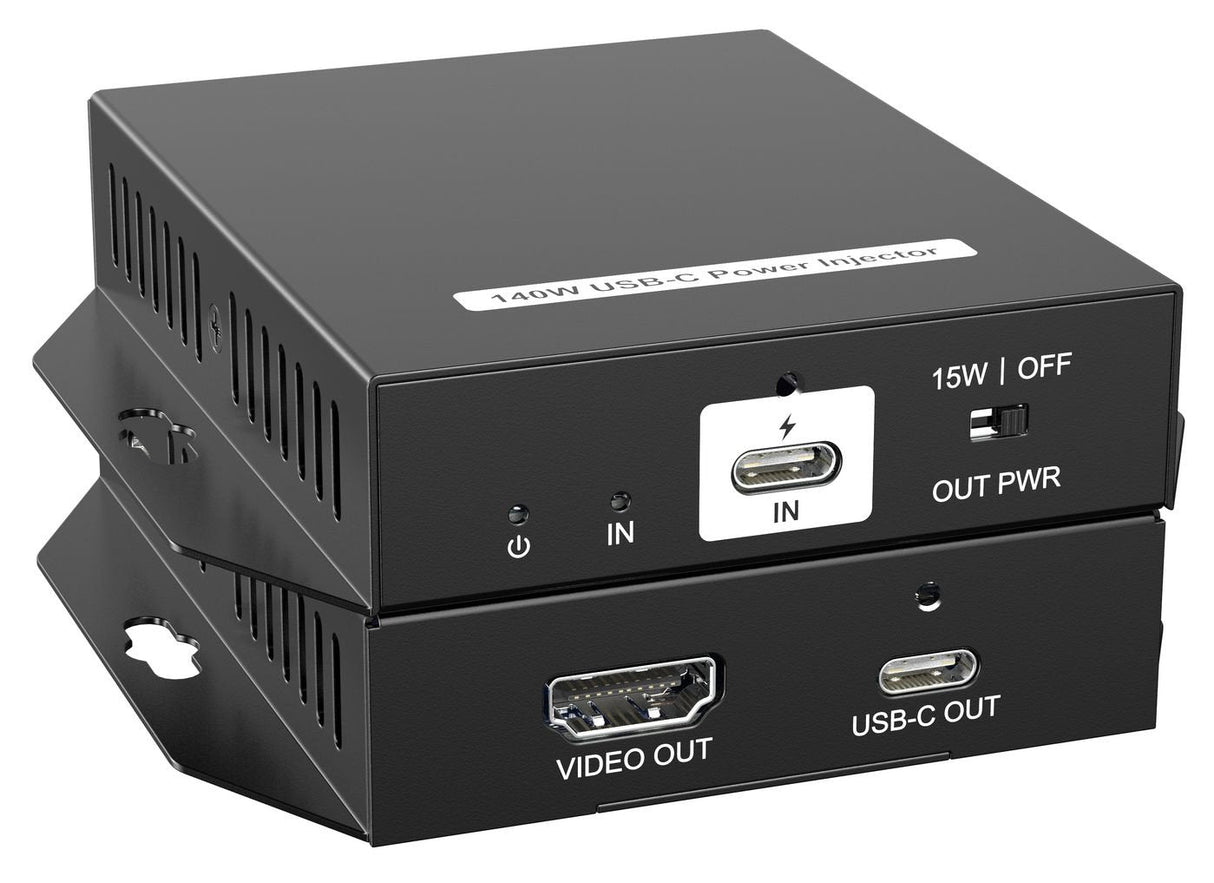 Usb-C Power Injector W/Hdmi Out Supports Up To 140w