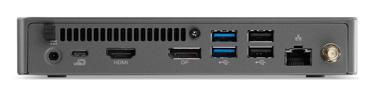 EAN 4711474431509 - Acer Veriton VN2590G Intel® Core™ i5 i5-1334U 8 GB DDR4-SDRAM 512 GB SSD FreeDOS Mini PC Gris imagen 6