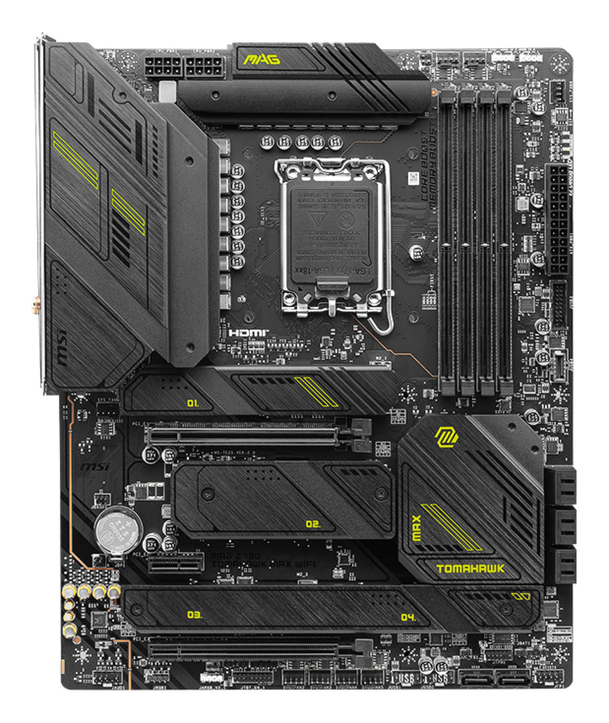 EAN 4711377132855 - MSI Z790 TOMAHAWK MAX WIFI Intel Z790 LGA 1700 ATX imagen 2